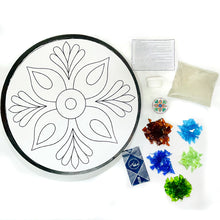 Upload image to gallery viewer, Crafts: Glass Mosaic Lazy Susan Building Kit - Art 6