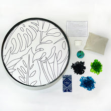 Upload image to gallery viewer,  Crafts: Glass Mosaic Lazy Susan Assemble Kit - Art 5