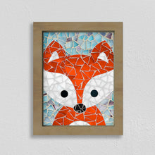 Cargar imagen en el visor de la galería, Manualidades: Kit para armar mosaico con vidrio, diseño de animales - Zorro